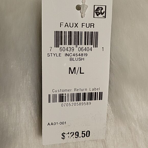 INCâOmbrĂ©âFaux-FurâVest SzâM/L - Picture 12 of 14